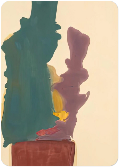 Evil Spirit, 1963- By Helen Frankenthaler Pack of 10 Post Cards | Helen Frankenthaler Post Cards | A6 (10.5 x 14.8 cm) - 4.1 x 5.8 inches