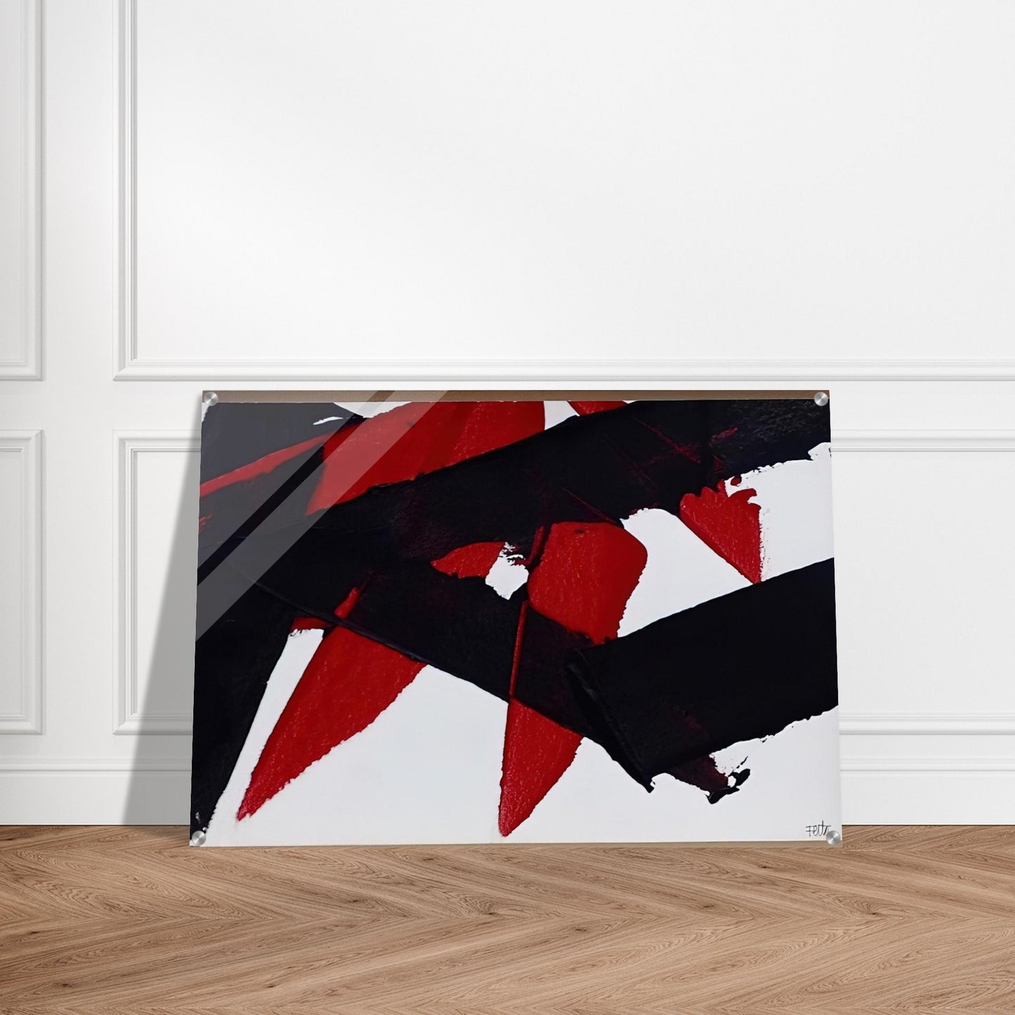UNTITLED 2007 - Luis Feito Acrylic Print - 70x100 cm / 28x40″ inches