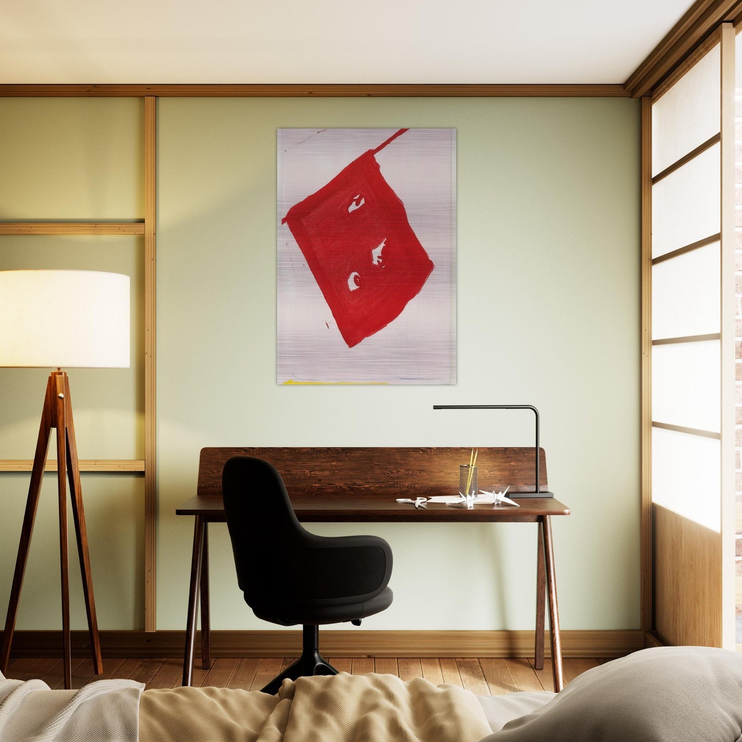 Turkish 1 May - 2009 - Raoul De Keyser Brushed Aluminum Print - 70x100 cm / 28x40 inches | Raoul De Keyser Aluminum Print | Raoul De Keyser Prints