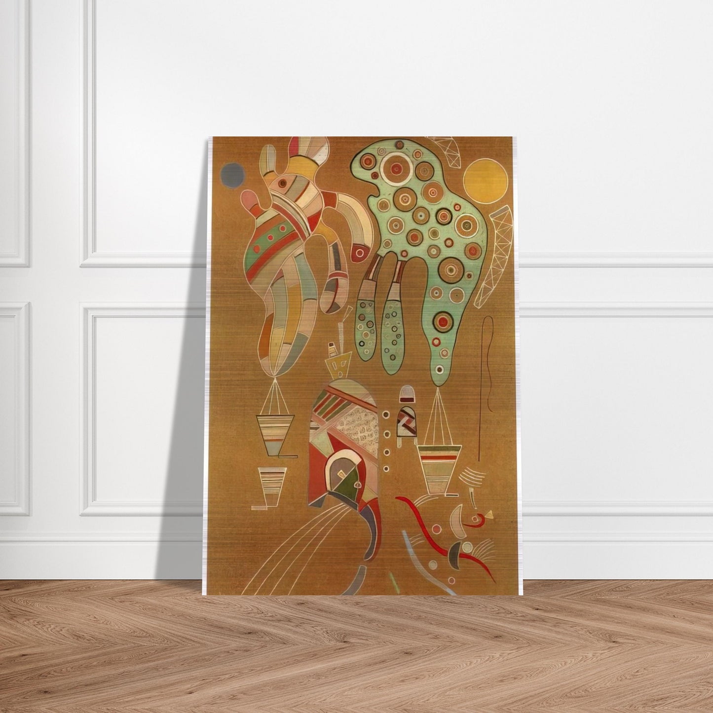 UNTITLED 1941 1 - Wassily Kandinsky Brushed Aluminum Print - 70x100 cm / 28x40 inches | Wassily Kandinsky Aluminum Print | Wassily Kandinsky Prints