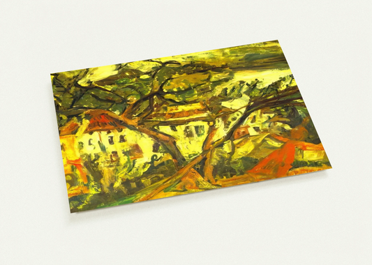 LANDSCAPE OF THE SOUTH OF FRANCE By Chaim Soutine Pack of 10 Post Cards | Chaim Soutine Post Cards | A6 (10.5 x 14.8 cm) - 4.1 x 5.8 inches