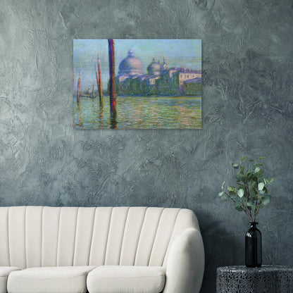 The Grand Canal 03 - claude monet Brushed Aluminum Print - 70x100 cm / 28x40 inches | claude monet Aluminum Print | claude monet Prints