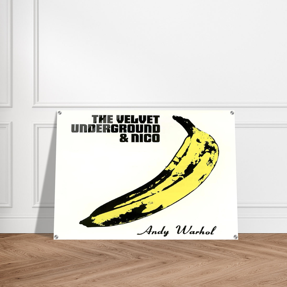 Velvet Underground & Nico - Andy Warhol Acrylic Print - 70x100 cm / 28x40″ inches