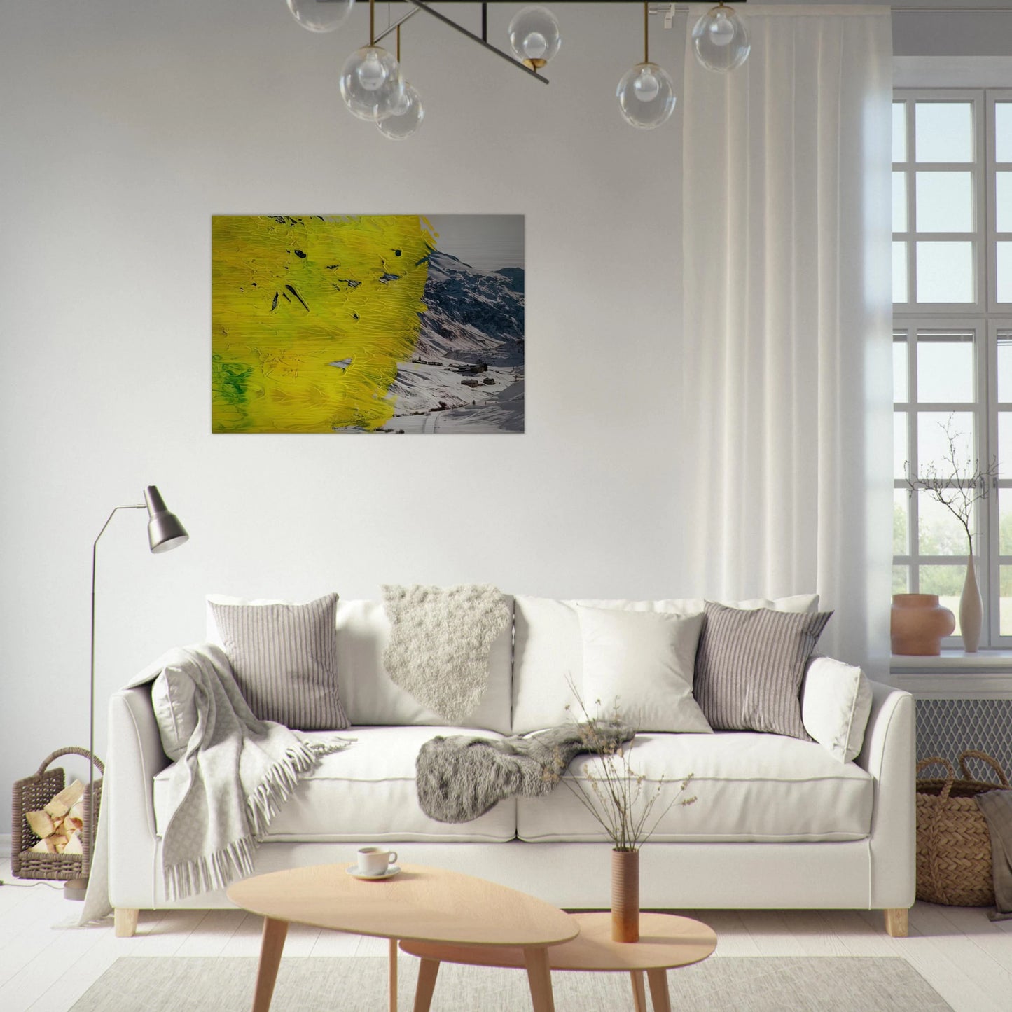 17 3 92 - Gerhard Richter Brushed Aluminum Print - 70x100 cm / 28x40 inches | Gerhard Richter Aluminum Print | Gerhard Richter Prints