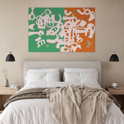 Apparenti tinte - 1990 - Carla Accardi Art Prints - 100x150 cm / 40x60″ inches | Carla Accardi Poster | Carla Accardi Prints