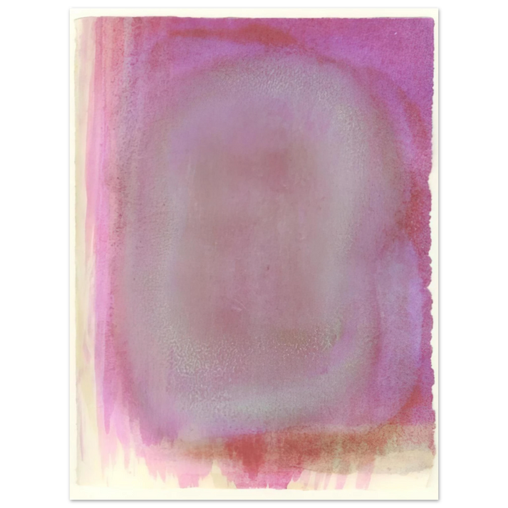 Gotthard Graubner - UNTITLED 1964  75x100 cm / 30x40inches Fine Art Poster