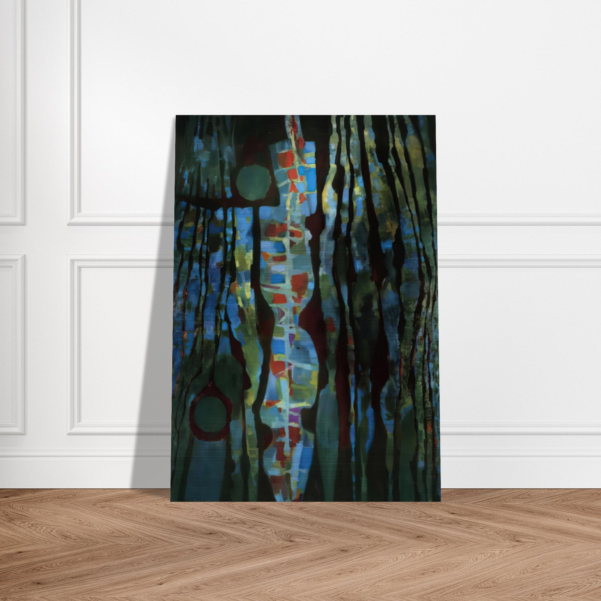 Offrande de la terre I - 1961 - Alfred Manessier Brushed Aluminum Print - 70x100 cm / 28x40 inches | Alfred Manessier Aluminum Print | Alfred Manessier Prints