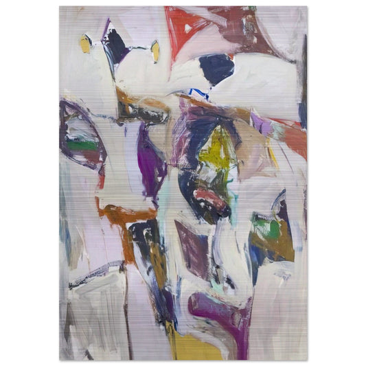 Untitled 14 - 1960 - John Altoon Brushed Aluminum Print - 70x100 cm / 28x40 inches | John Altoon Aluminum Print | John Altoon Prints