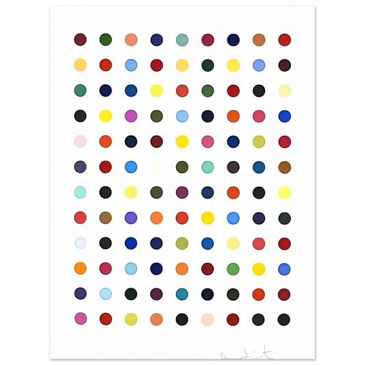 Damien Hirst - FLUMEQUINE  75x100 cm / 30x40inches Fine Art Poster