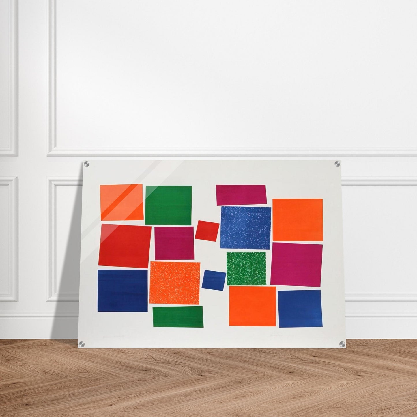 Untitled V - 1967 - Piero Dorazio Acrylic Print - 70x100 cm / 28x40″ inches