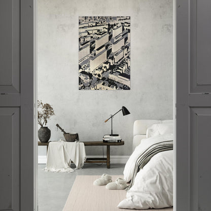 OWNSCAPE HA 1968 - Gerhard Richter Brushed Aluminum Print - 70x100 cm / 28x40 inches | Gerhard Richter Aluminum Print | Gerhard Richter Prints