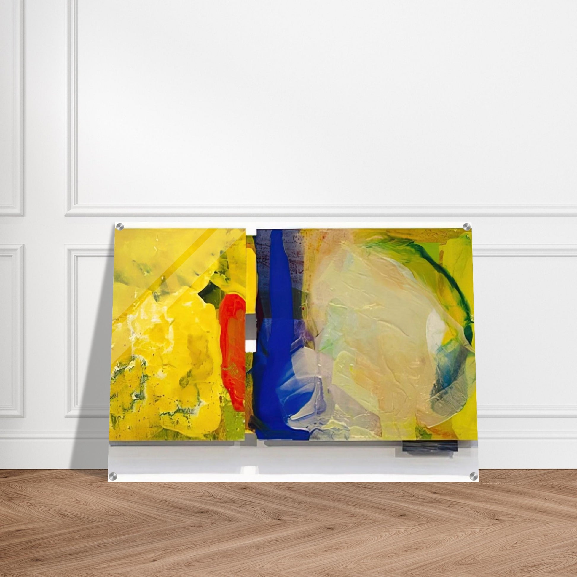 Fog Light - Sam Gilliam Acrylic Print - 70x100 cm / 28x40″ inches | Sam Gilliam Wall Art | Sam Gilliam Prints