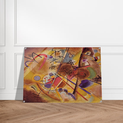 SMALL DREAM IN RED 1925 - Wassily Kandinsky Acrylic Print - 70x100 cm / 28x40″ inches | Wassily Kandinsky Wall Art | Wassily Kandinsky Prints
