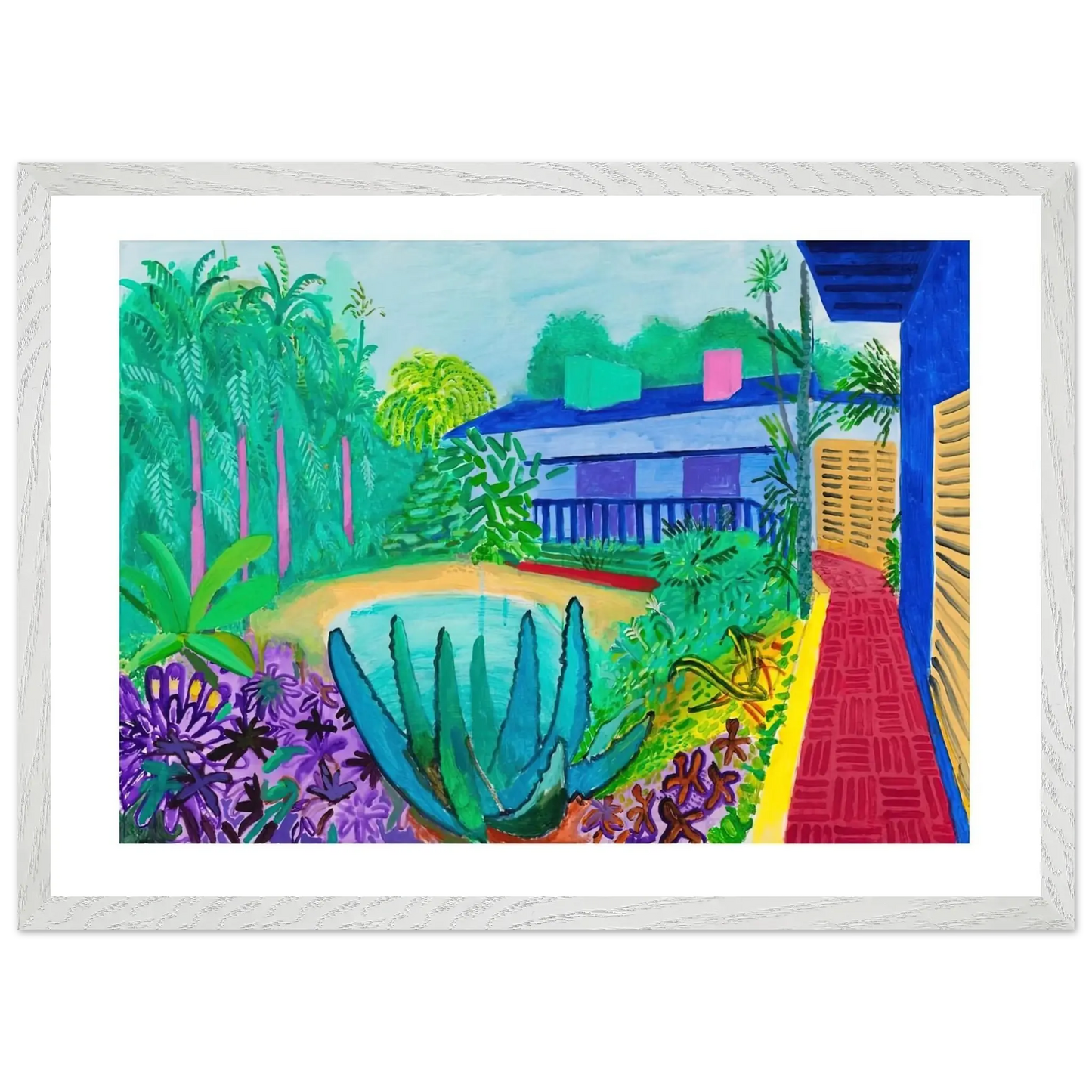 David Hockney - David Hockney Wall art - 40x50 cm / 16x20 Inches - Fine Art Poster - -