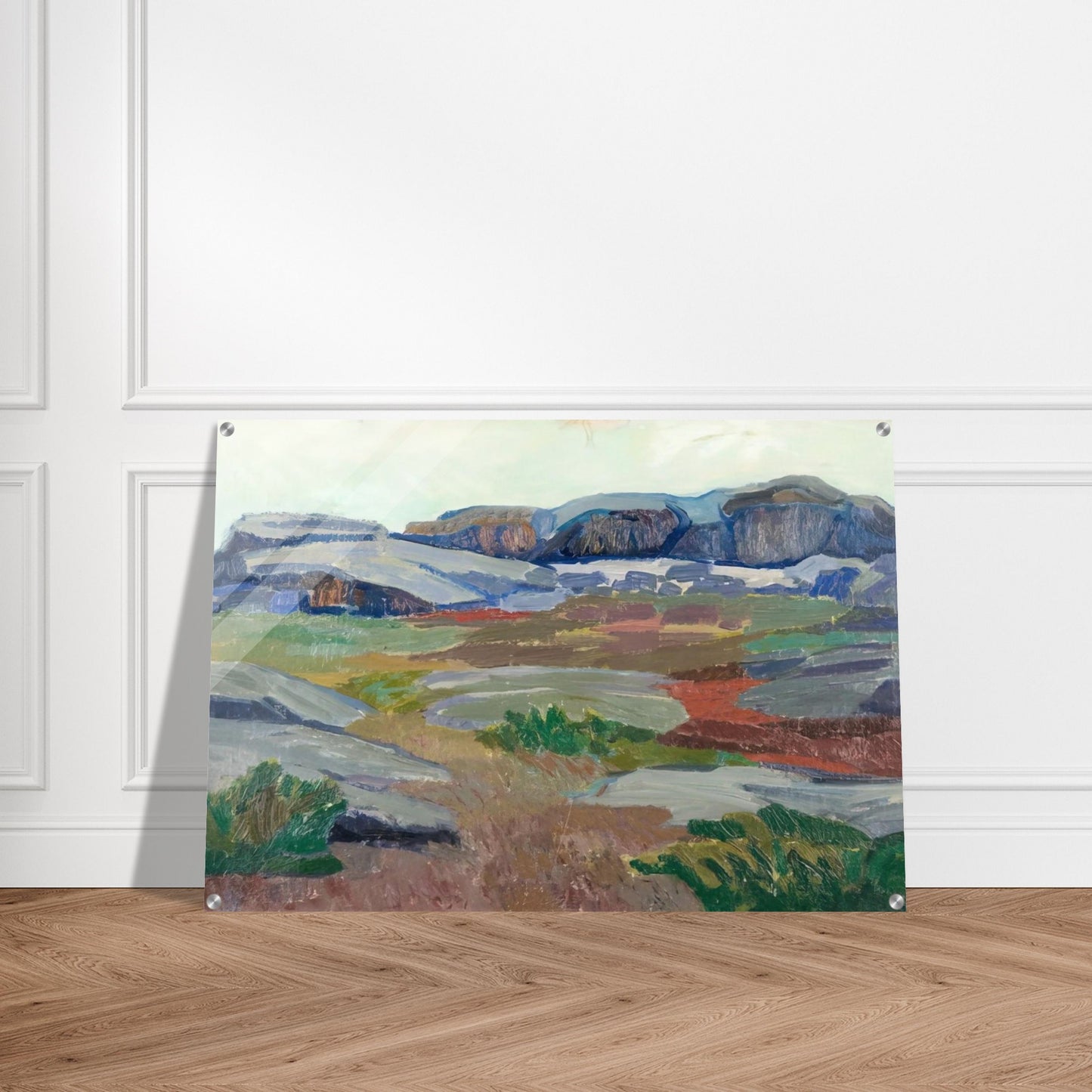 View from Pellinge - Expressionism - Tove Jansson Acrylic Print - 70x100 cm / 28x40″ inches | Tove Jansson Wall Art | Tove Jansson Prints
