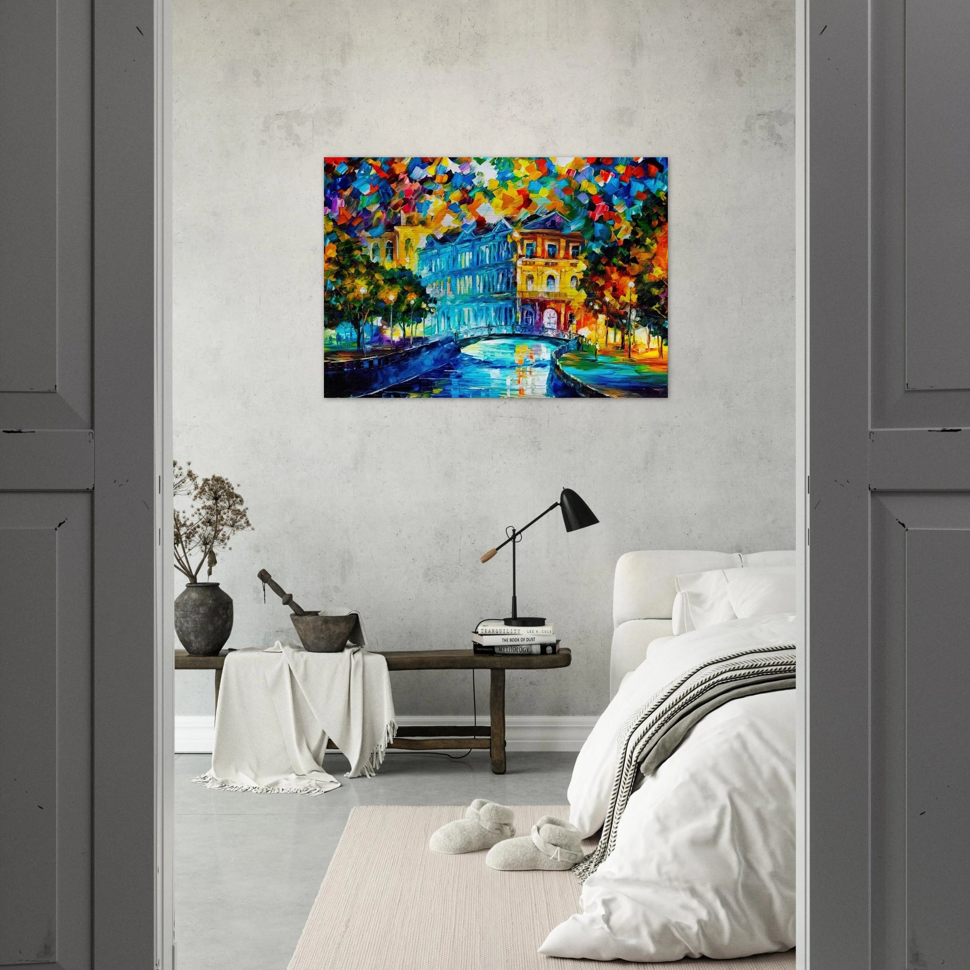Leonid Afremov - Leonid Afremov Brushed Aluminum Print - 70x100 cm / 28x40 inches | Leonid Afremov Aluminum Print | Leonid Afremov Prints