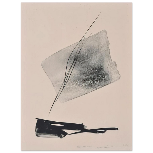 Toko Shinoda - Arrived Wind - Abstract Expressionism  75x100 cm / 30x40inches Fine Art Poster