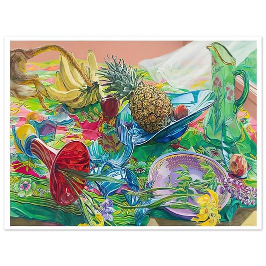 Janet Fish - MONKEY BUSINESS 2005  75x100 cm / 30x40inches Fine Art Poster