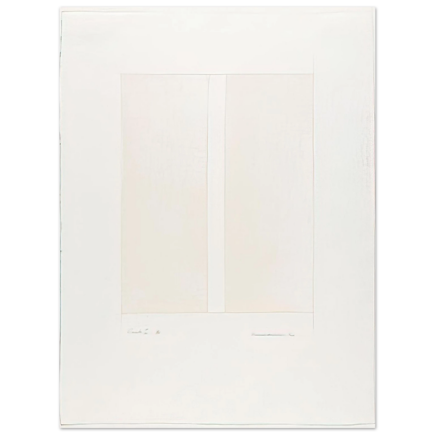 Barnett Newman - Canto I  75x100 cm / 30x40inches Fine Art Poster