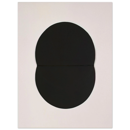 Ellsworth Kelly - Study for White Plaque. Bridge Arch and Reflection  75x100 cm / 30x40inches Fine Art Poster