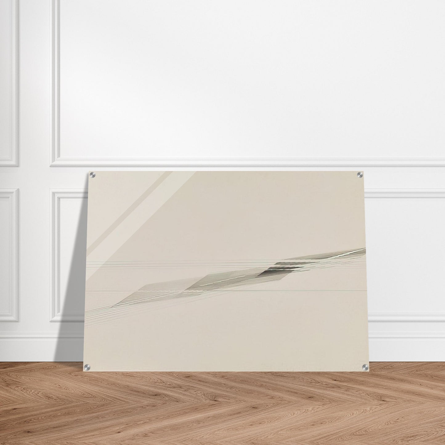 Untitled - Minimalism - Nasreen Mohamedi Acrylic Print - 70x100 cm / 28x40″ inches