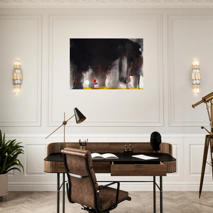 Casanova, 1988- - Helen Frankenthaler Brushed Aluminum Print - 70x100 cm / 28x40 inches | Helen Frankenthaler Aluminum Print | Helen Frankenthaler Prints