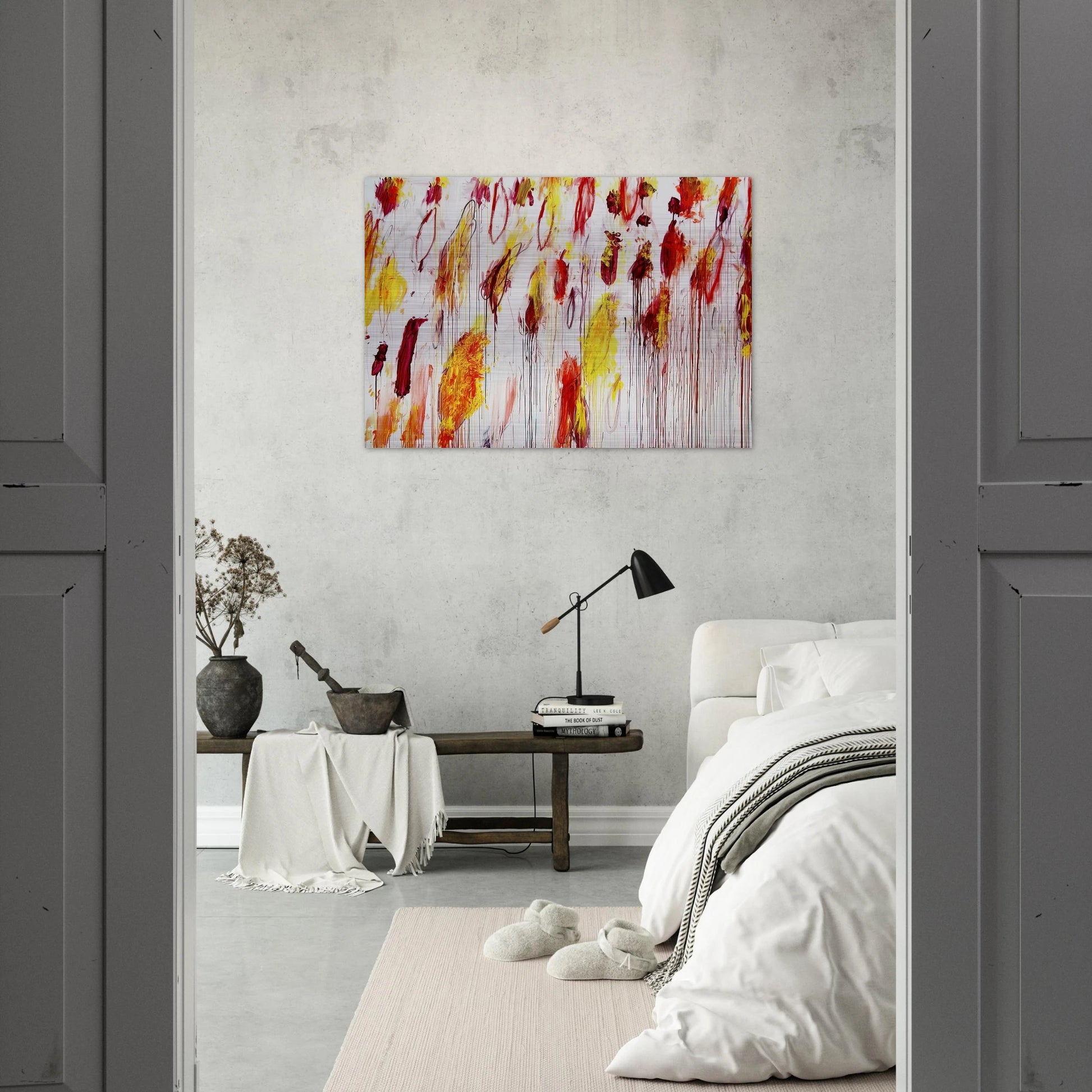 Lepanto, Part IV - Cy Twombly Brushed Aluminum Print - 70x100 cm / 28x40 inches | Cy Twombly Aluminum Print | Cy Twombly Prints