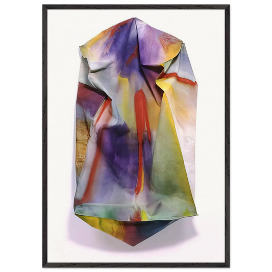 Wall Forest - Sam Gilliam 70x100 cm / 28x40 inches Framed Art Print – Black Wooden Frame
