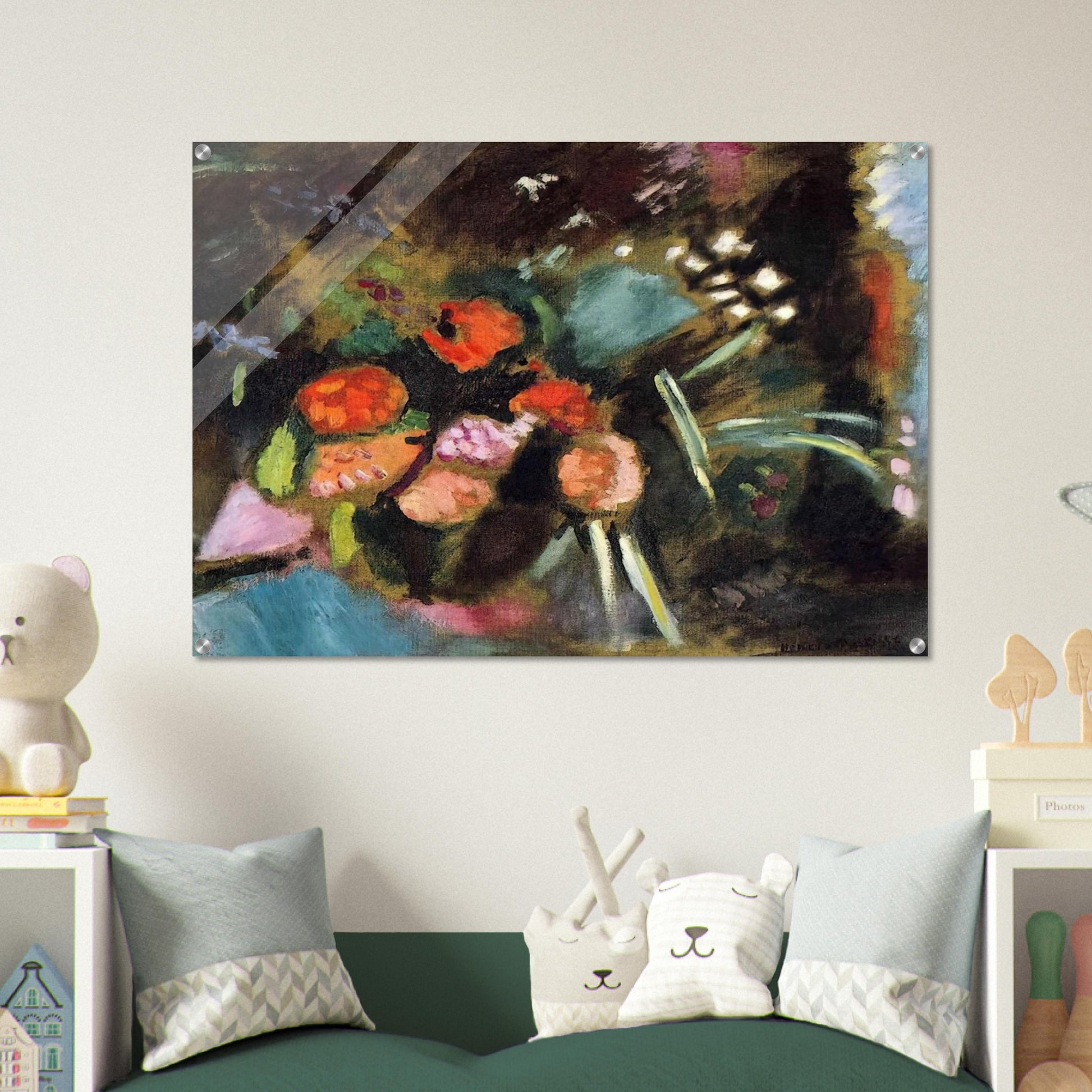 FLOWERS 1906 - Henri Matisse Acrylic Print - 70x100 cm / 28x40″ inches | Henri Matisse Wall Art | Henri Matisse Prints