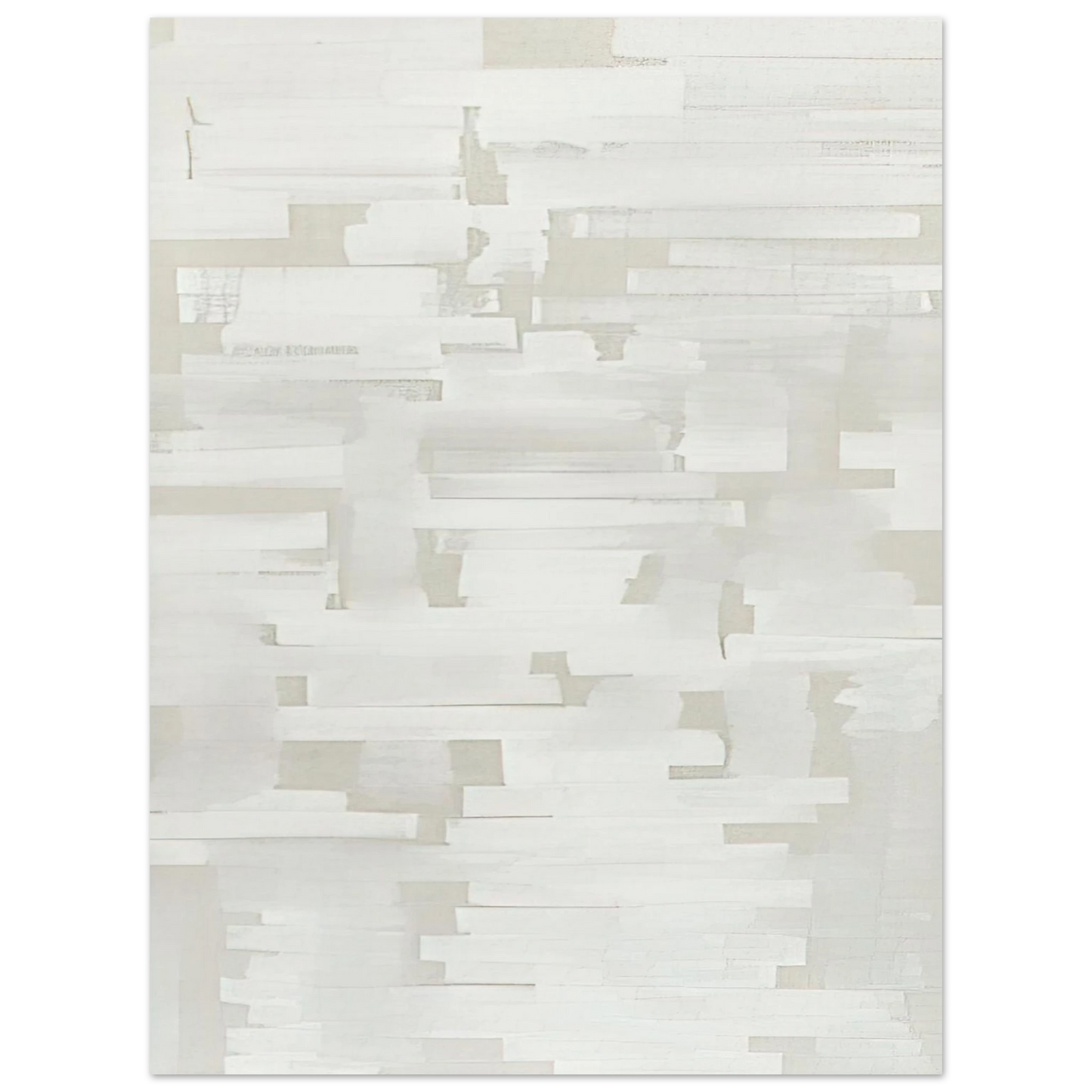 Ad Reinhardt - Number 107 - 1950  75x100 cm / 30x40inches Fine Art Poster