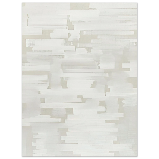 Ad Reinhardt - Number 107 - 1950  75x100 cm / 30x40inches Fine Art Poster