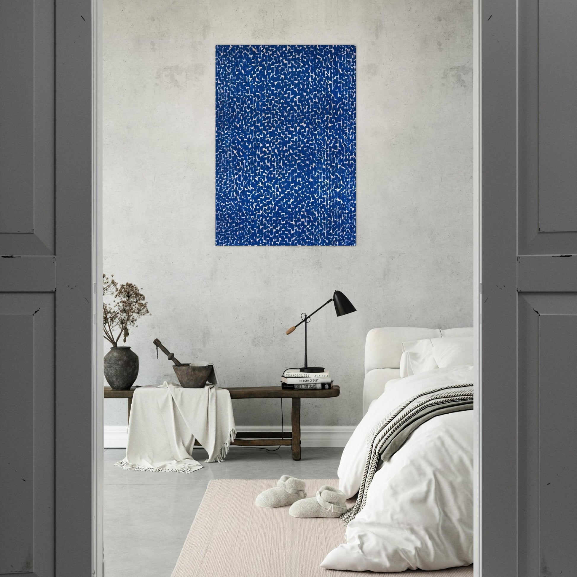 SKY LIGHT 1973 - Alma Woodsey Thomas Brushed Aluminum Print - 70x100 cm / 28x40 inches | Alma Woodsey Thomas Aluminum Print | Alma Woodsey Thomas Prints