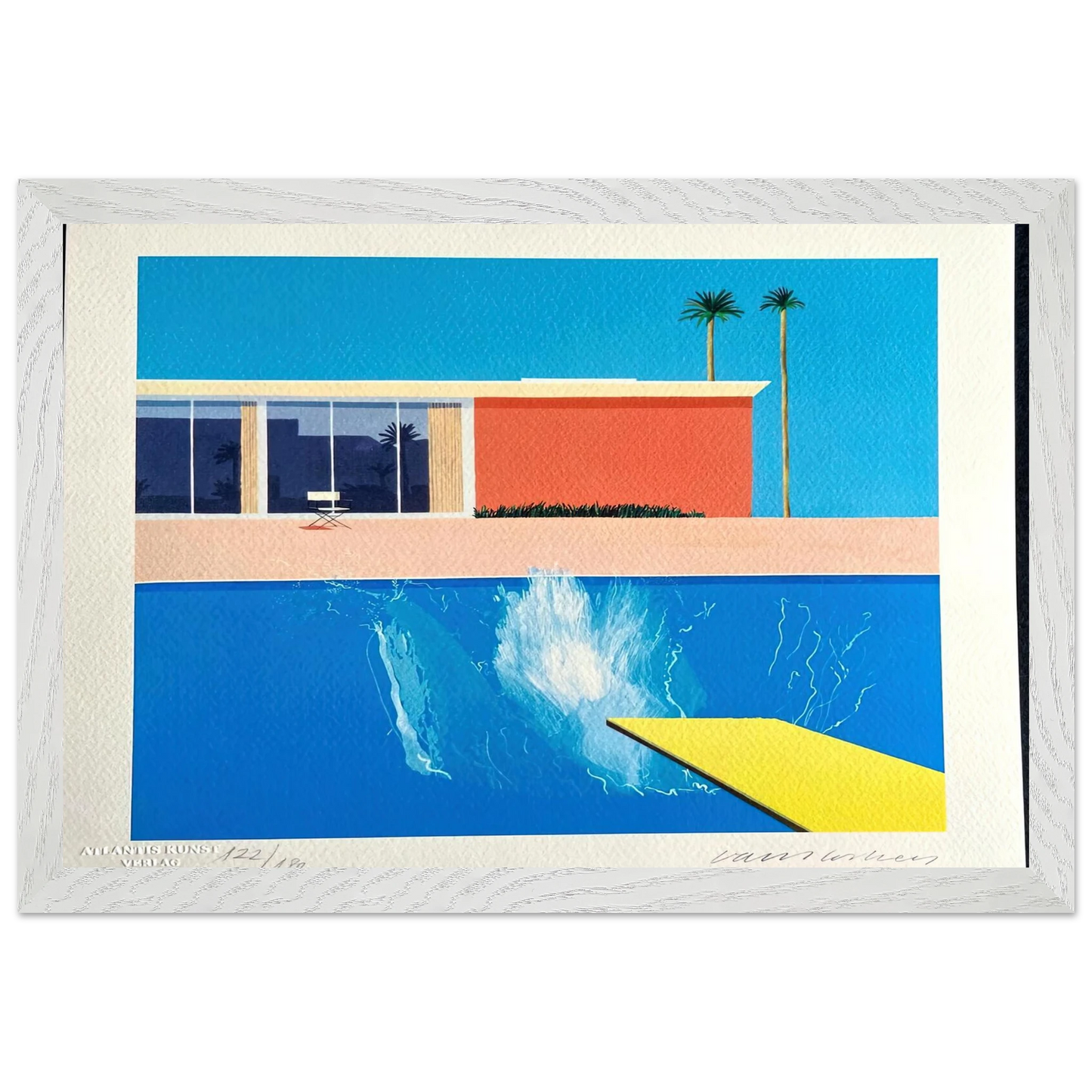 David Hockney - David Hockney Wall art - 70x100 cm / 28x40 inches - Fine Art Poster-canvas - -