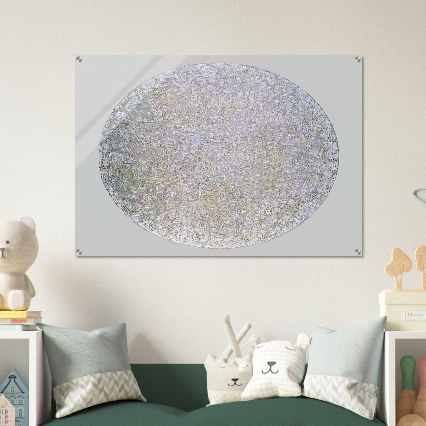 Palm Sight - 1991 - Richard Pousette-Dart Acrylic Print - 70x100 cm / 28x40″ inches