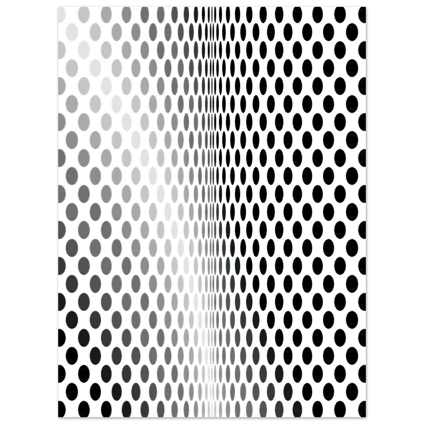 Bridget Riley - LOSS 1964  75x100 cm / 30x40inches Fine Art Poster