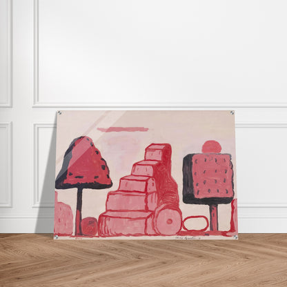 BOX TREE ROME - Philip Guston Acrylic Print - 70x100 cm / 28x40″ inches