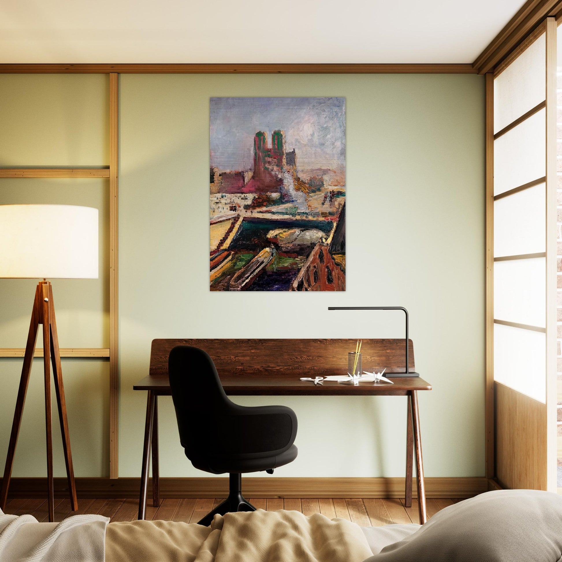 NOTRE DAME 1900 - Henri Matisse Brushed Aluminum Print - 70x100 cm / 28x40 inches | Henri Matisse Aluminum Print | Henri Matisse Prints