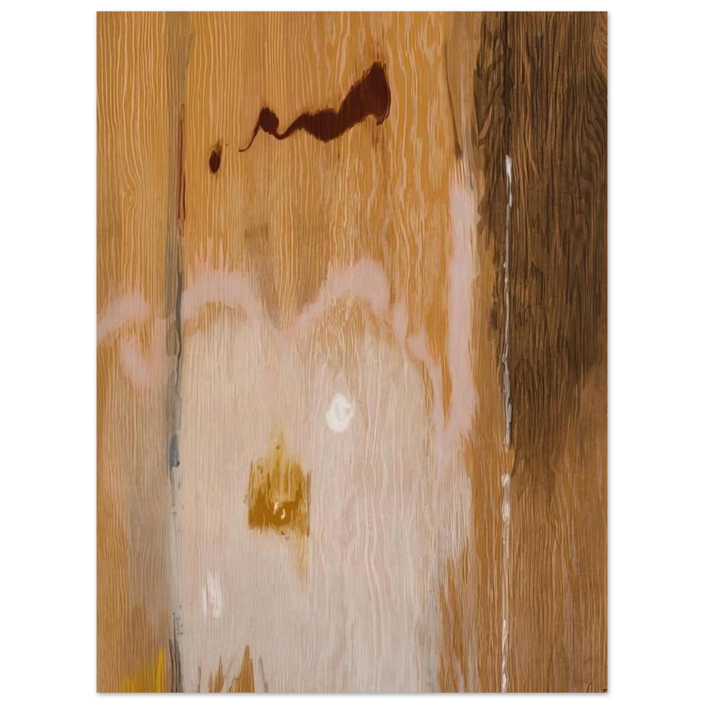 Helen Frankenthaler - Tales of Genji VI - 1998 Wall art - 27x35 cm / 11x14 inches - Fine Art Poster-canvas - -