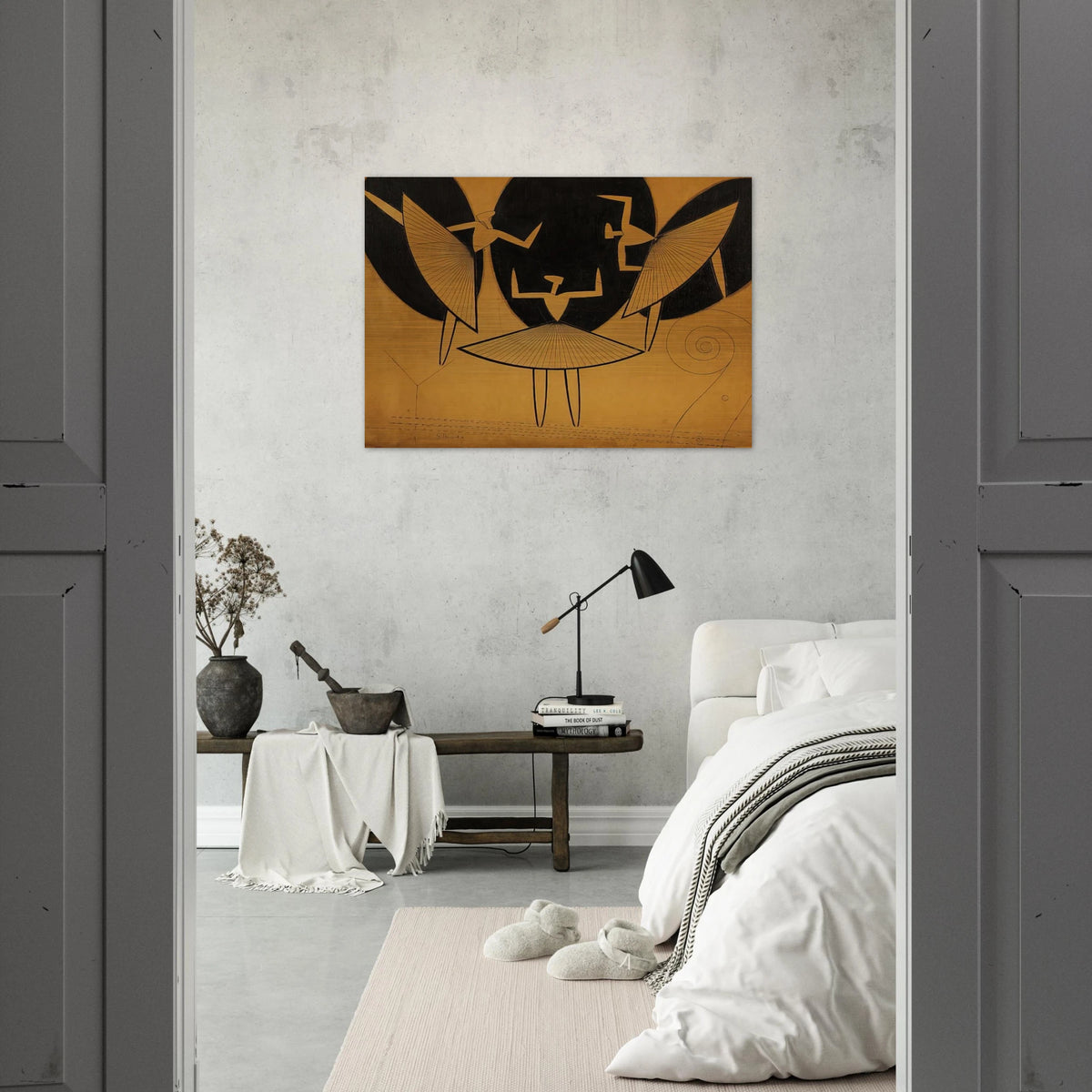 SILHOUETTE - Man Ray Brushed Aluminum Print - 70x100 cm / 28x40 inches | Man Ray Aluminum Print | Man Ray Prints