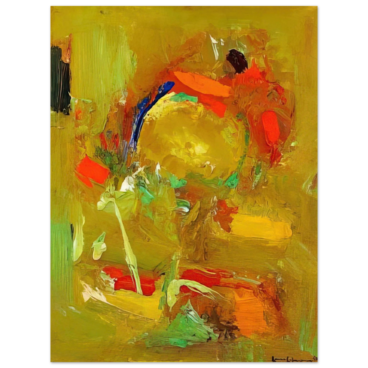 Hans Hofmann - Genius Logic  75x100 cm / 30x40inches Fine Art Poster