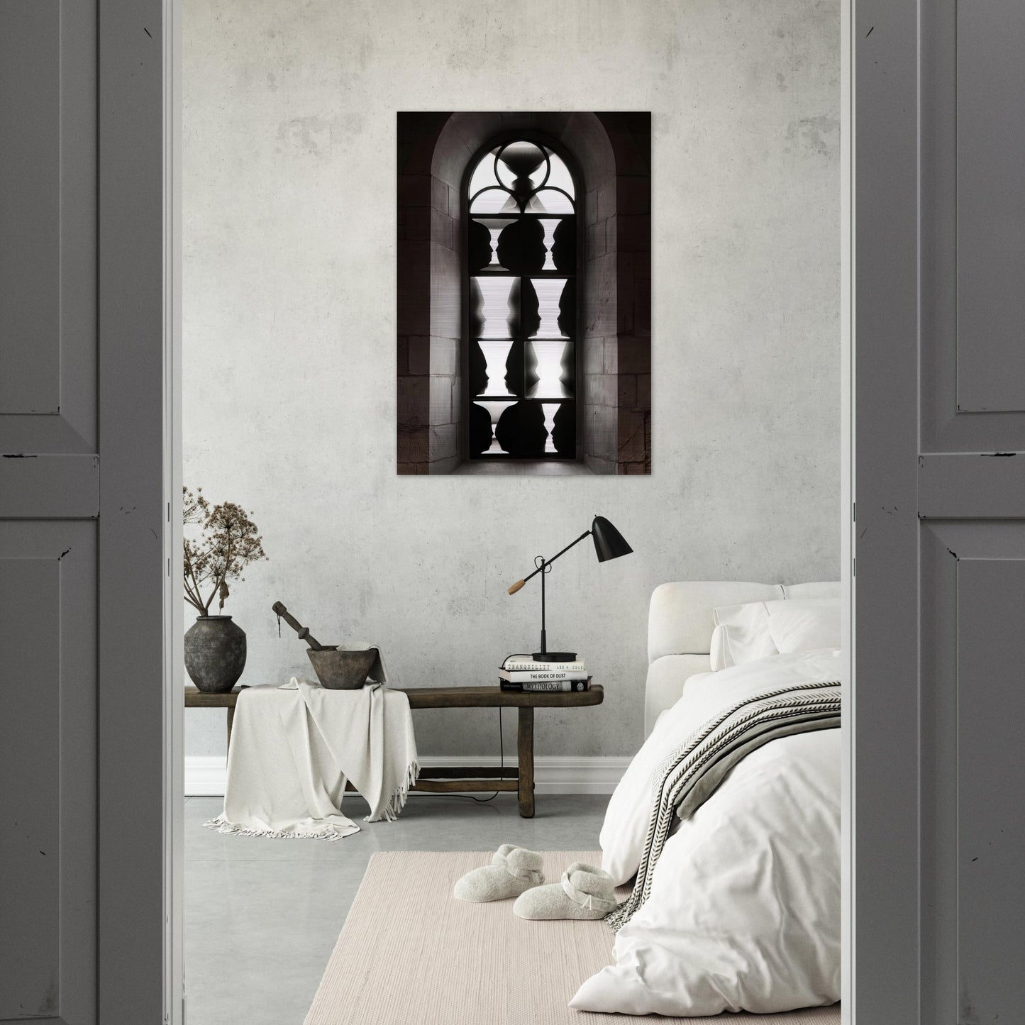 MENSCHENSOHN 2009 - Sigmar Polke Brushed Aluminum Print - 70x100 cm / 28x40 inches | Sigmar Polke Aluminum Print | Sigmar Polke Prints