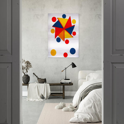 UNTITLED 1970 - Alexander Calder Brushed Aluminum Print - 70x100 cm / 28x40 inches | Alexander Calder Aluminum Print | Alexander Calder Prints