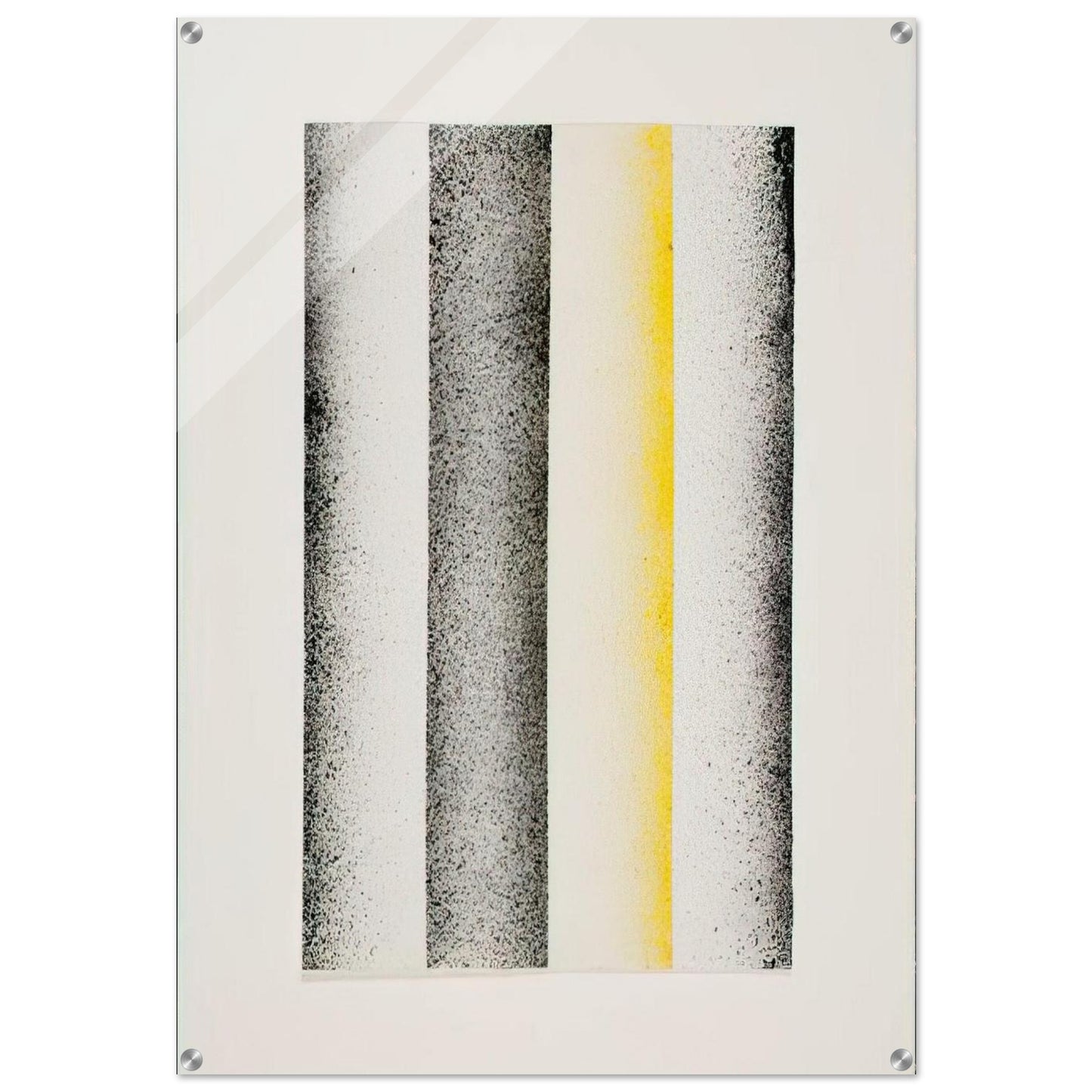 Sprayed Picture - 1965 - Charlotte Posenenske Acrylic Print - 70x100 cm / 28x40″ inches | Charlotte Posenenske Wall Art | Charlotte Posenenske Prints