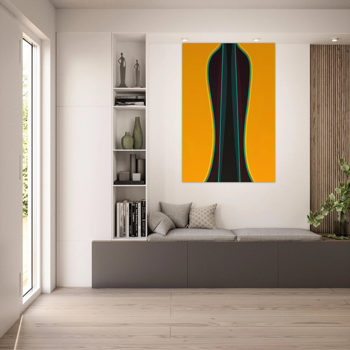 Archimage #2 - 1976 - Lorser Feitelson Art Prints - 100x150 cm / 40x60″ inches | Lorser Feitelson Poster | Lorser Feitelson Prints