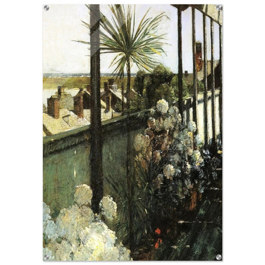 Afternoon in Nantucket - Childe Hassam Acrylic Print - 70x100 cm / 28x40″ inches
