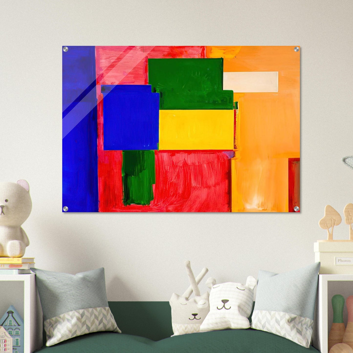 To Miz - Pax Vobiscum - Hans Hofmann Acrylic Print - 70x100 cm / 28x40″ inches