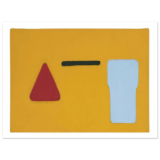 Ron Gorchov - Foley - 1967  75x100 cm / 30x40inches Fine Art Poster