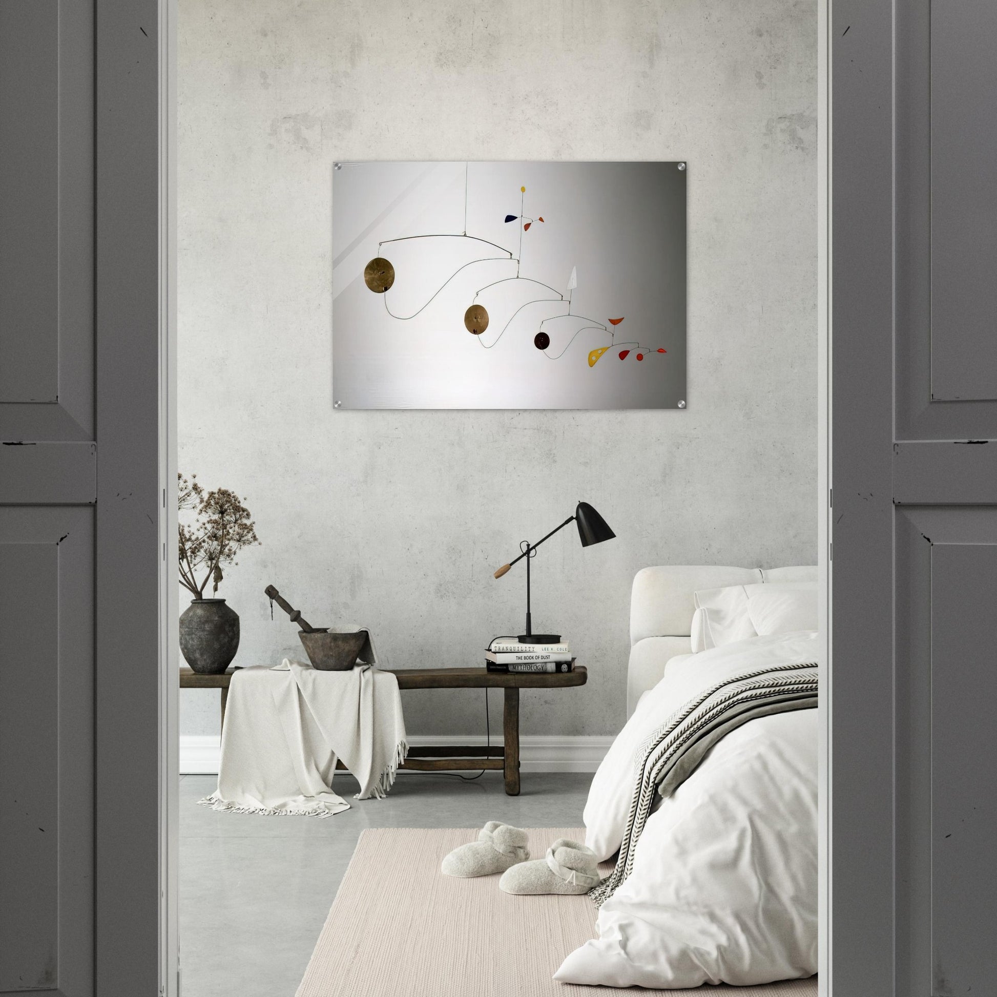 TRIPLE GONG 1948 - Alexander Calder Acrylic Print - 70x100 cm / 28x40″ inches | Alexander Calder Wall Art | Alexander Calder Prints
