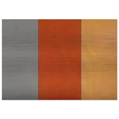 For Pearl - 1970 - Brice Marden Brushed Aluminum Print - 70x100 cm / 28x40 inches | Brice Marden Aluminum Print | Brice Marden Prints