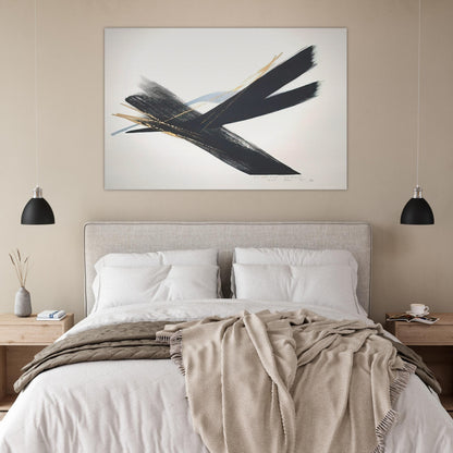 Arrived Wind - 2001 - Toko Shinoda Art Prints - 100x150 cm / 40x60″ inches | Toko Shinoda Poster | Toko Shinoda Prints